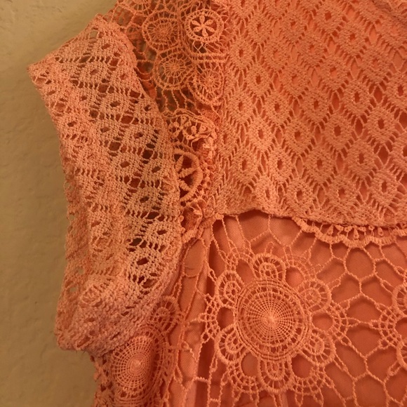 Xhiliration Crochet Dress - Picture 5 of 7